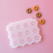 Géa Creations silicone mould for sun pendants 19 mm x1