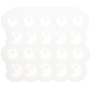 Géa Creations silicone mold for sun and moon charms x1|raw }}