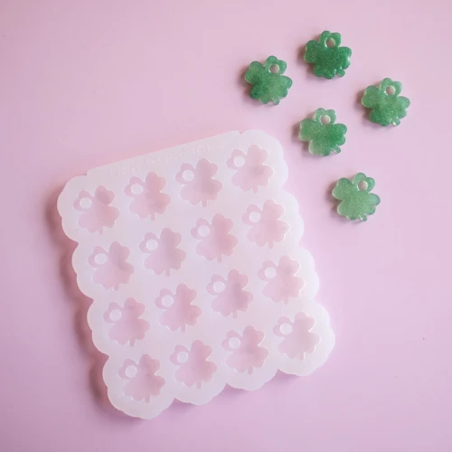 Géa Creations silicone mould for clover charms 17 mm x1