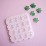 Géa Creations silicone mould for clover charms 17 mm x1