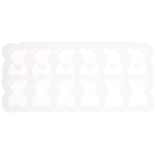 Géa Creations silicone mould for teddy bear pendants 27x19 mm x1