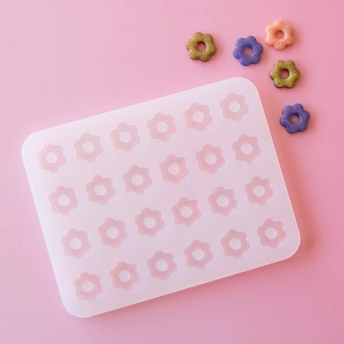 Géa Creations silicone mold for 15 mm flower pendants x1