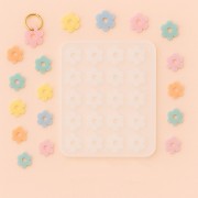 Géa Creations silicone mold for 15 mm flower pendants x1