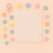 Géa Creations silicone mold for 15 mm flower pendants x1