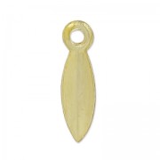 Charm Drop Marquise 7x3 mm - Gold-filled x2|raw }}