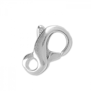 Lobster claw clasp Infinity 9 mm 925 silver x1