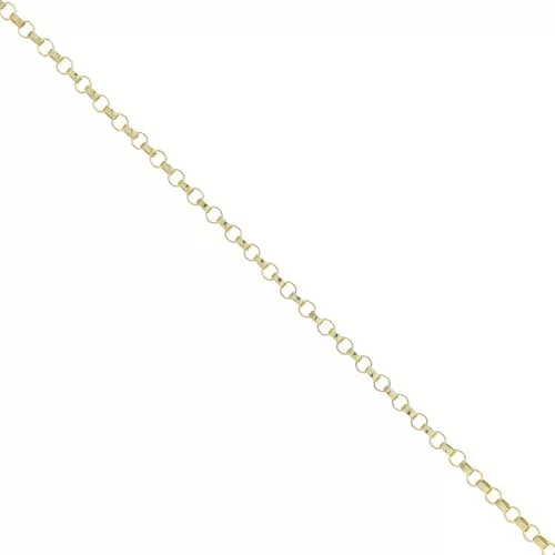 Round links chain 1.3mm Gold filled x 50cm