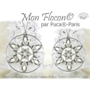 4x8mm Volos® Glass beads by Puca® - Candy Light Mint x10g