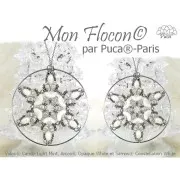 4x8mm Volos® Glass beads by Puca® - Candy Orange x10g