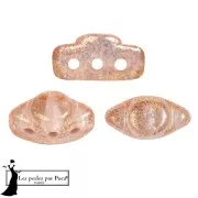 4x8mm Volos® Glass beads by Puca® - Candy Peach x10g