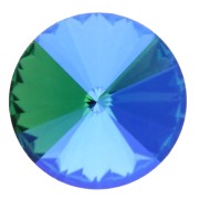 Aurora A1122 Rivoli Cabochon, 10 mm - Aquamarine Shimmer x1