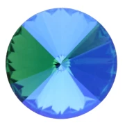 Aurora A1122 Rivoli Cabochon, 10 mm - Aquamarine Shimmer x1