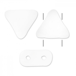 Khéops® by Puca® 6 mm Opaque White Mat x10g