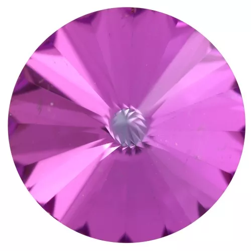 12mm Aurora A1122 Rivoli Cabochon - Crystal Heliotrope x1