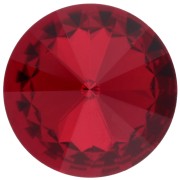 Aurora A1122 Rivoli Cabochon, 14 mm - Ruby x1