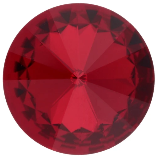 Aurora A1122 Rivoli Cabochon, 14 mm - Ruby x1