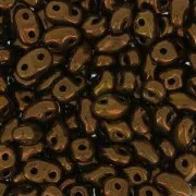 MiniDuo 2x4 mm Dark Bronze x10g