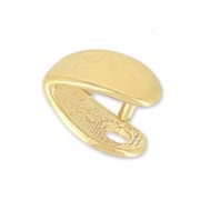 Bail 6x4 mm fine Gold plated x1|raw }}