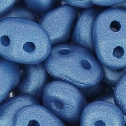 SuperDuo 2.5x5mm Blue Metallic Mat x10g|raw }}