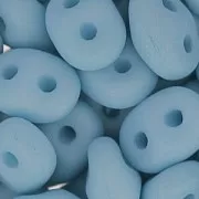 SuperDuo 2.5x5mm Opaque Light Azore Silk Mat x10g