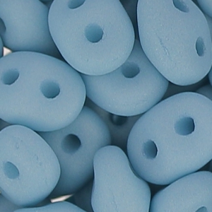 SuperDuo 2.5x5mm Opaque Light Azore Silk Mat x10g