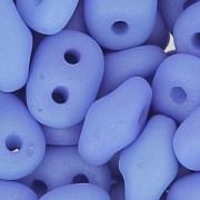 SuperDuo 2.5x5mm Opaque Sapphire Silk Mat x10g|raw }}