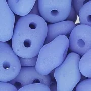 SuperDuo 2.5x5mm Opaque Sapphire Silk Mat x10g