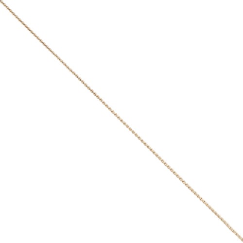 Paloma Chain, 0.9 mm, Light Gold, 1 m