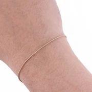 Paloma Chain, 0.9 mm, Light Gold, 1 m