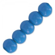 Beads imitation gem 4 mm Blue x84cm