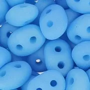 SuperDuo 2.5x5mm Saturated Neon Baby Blue x10g