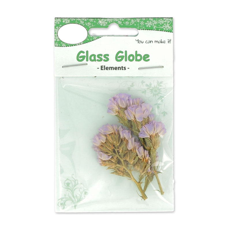 Flower dried statice 6 cm Lilac x1 Perles & Co
