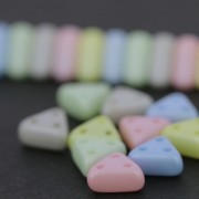 eMMA® Bead 3 x 6 mm Pastel Pink Pearl x5g