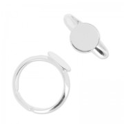 Ring base half-jonc adjustable 10 mm x1|raw }}