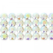 Swarovski Crystal Mesh 40001 4 rows 11 mm Crystal AB x5cm|raw }}