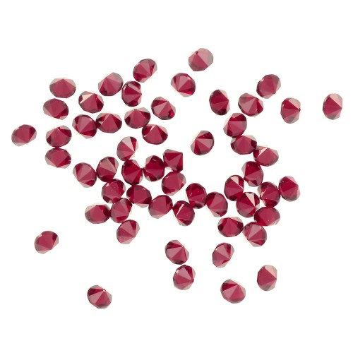 Resin-bonded loose crystal stones - Joblot Swarovski - 1 to 6 mm - Siam x10g