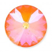 Cabochon Swarovski 1122 Rivoli 14 mm Crystal AB Ultra Orange x1|raw }}