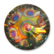 Cabochon Swarovski 1122 Rivoli 16 mm Peacock Eye