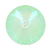 Cabochon Swarovski 1122 Rivoli 14 mm Crystal AB Ultra Mint|raw }}