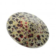 Cabochon Swarovski 1122 Rivoli 14 mm Scarlet Gold Patina x1