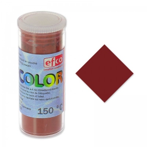 Enamel Powder Efcolor dark red  x10ml