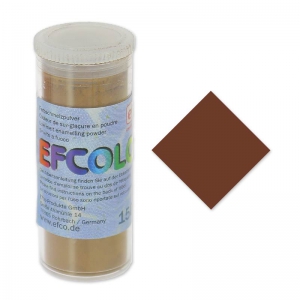 Enamel Powder Efcolor Brown x10ml
