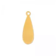 Drop spacer 21x7 mm in copper x1