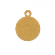 Round spacer  15 mm in copper x1|raw }}