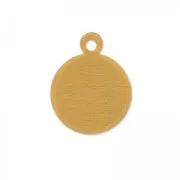 Round spacer  15 mm in copper x1