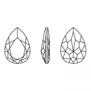 Cabochon Swarovski 4327 30x20 mm - Soft Rose Ignite x1