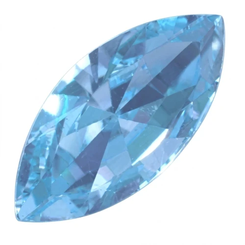 Swarovski 4228 15x7 mm Aquamarine navette
