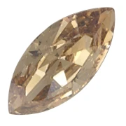 Navette Swarovski 4228 15x7 mm Crystal Golden Shadow