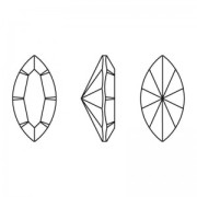 Navette Swarovski 4228 10x5 mm Crystal Ignite x1