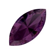 10x5mm Swarovski Navette 4228 - Amethyst Ignite x1